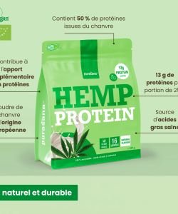 Plant proteins of Chanve BIO, 400&nbsp;g